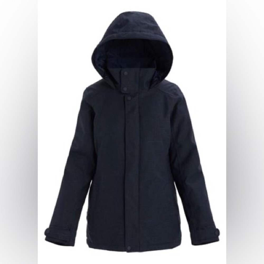 Burton Jet Set Jacket size xs women’s ski snowboard coat black grey